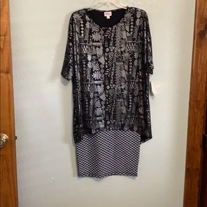 Small Outfit - Lularoe Elegant Irma & Cassie Skirt